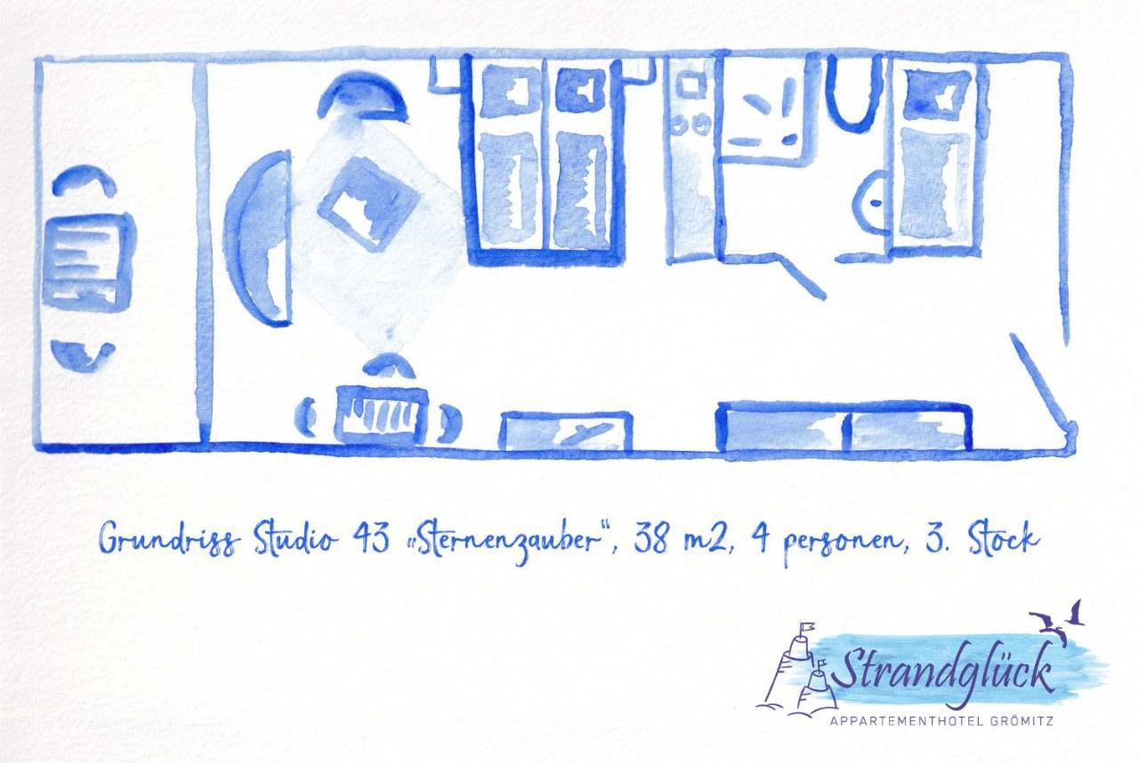 Studio 43 "Sternenzauber" Apartment เกรอมิทซ์ ภายนอก รูปภาพ